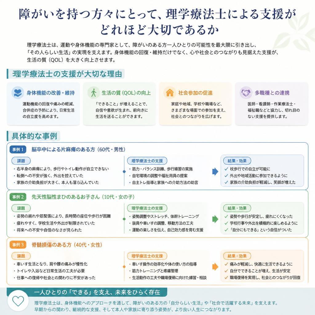 障がい者リハビリテーションの重要性