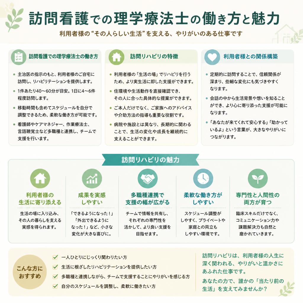 訪問看護ステーションの利点